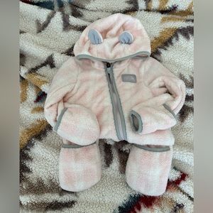 North face baby bear onesie